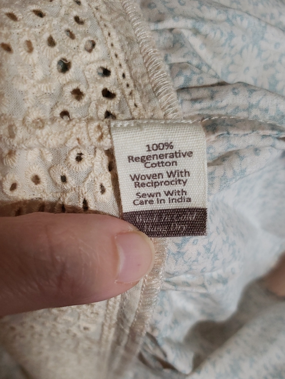 NWOT Christy Dawn Malena Dress In "Bleu Phlox", Size XL - Picture 9 of 14